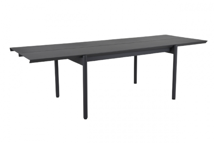 B45 matbord 250x92 H73 cm - matt antracit i gruppen Utemöbler / Material / Aluminiummöbler / Matbord - Aluminiummöbler hos Sommarboden i Höllviken AB (4662-73)