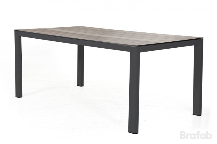 Rodez bordsstativ 160x95 cm - svart matt i gruppen Utemöbler / Material / Aluminiummöbler / Matbord - Aluminiummöbler hos Sommarboden i Höllviken AB (4729-8)