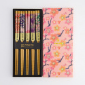 Sakura ätpinnar gift-set - multi