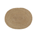 Elin bordstabett oval 45x35 cm - golden green