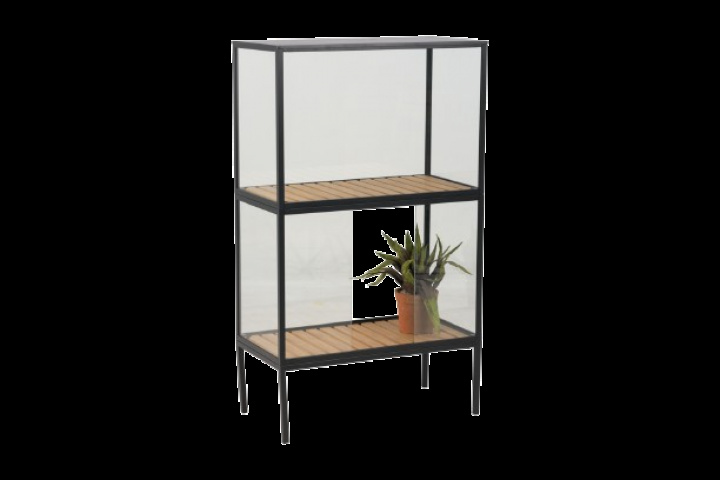 Grower Greens växtskåp, Hög - svart i gruppen Utemöbler / Tillbehör ute / Hyllor & Förvaring hos Sommarboden i Höllviken AB (4858-8)