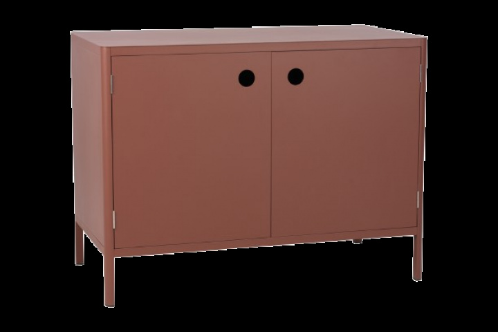 Kelia utekök med dörrar - zin red i gruppen Utemöbler / Tillbehör ute / Utekök hos Sommarboden i Höllviken AB (4901-48)