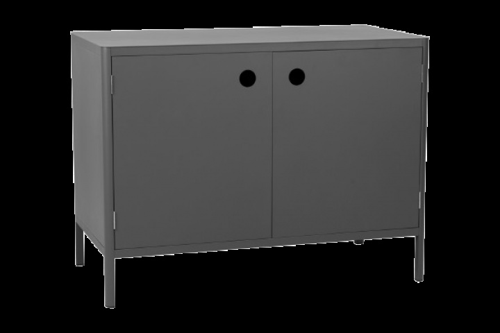 Kelia utekök med dörrar - antracit i gruppen Utemöbler / Tillbehör ute / Utekök hos Sommarboden i Höllviken AB (4901-73)