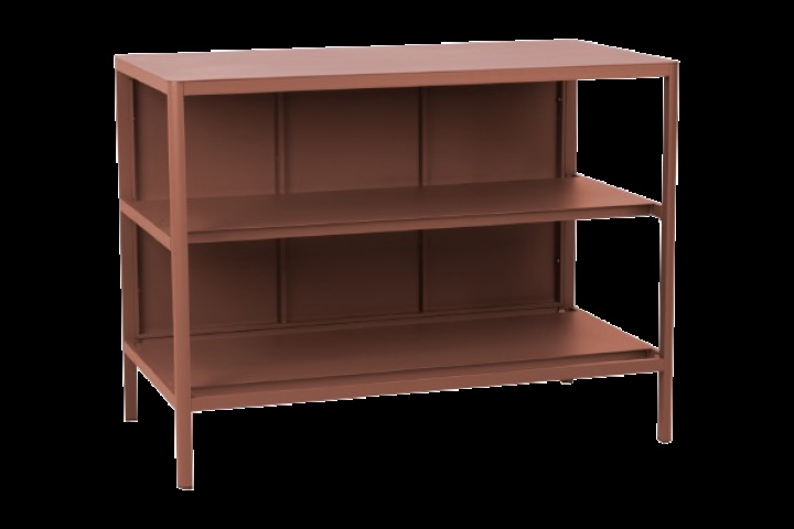 Kelia utekök med hylla - zin red i gruppen Utemöbler / Tillbehör ute / Utekök hos Sommarboden i Höllviken AB (4902-48)