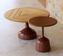 Glaze soffbordunderrede liten - desert red