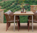 Core matbord 210x90 cm - taupe
