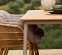 Core matbord 210x90 cm - taupe