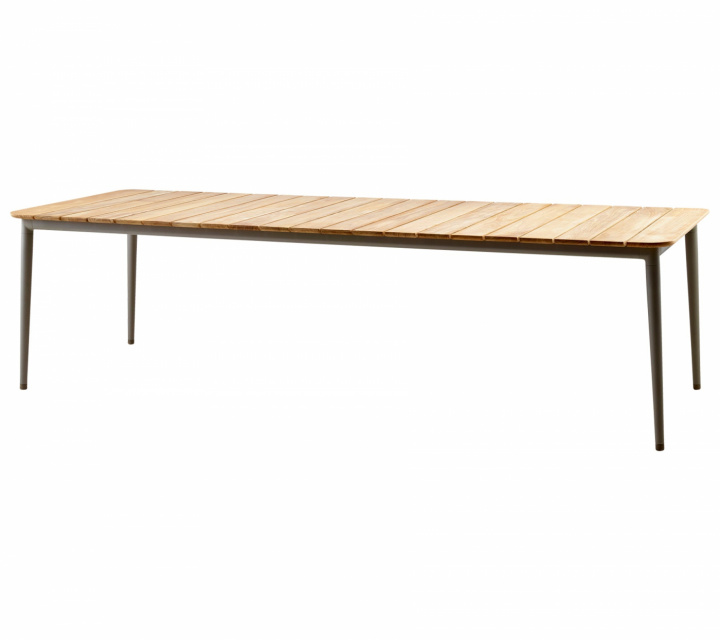 Core matbord 274x90 cm - taupe i gruppen Utemöbler / Material / Aluminiummöbler / Matbord - Aluminiummöbler hos Sommarboden i Höllviken AB (50129ATT)