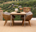 Core matbord 274x90 cm - taupe