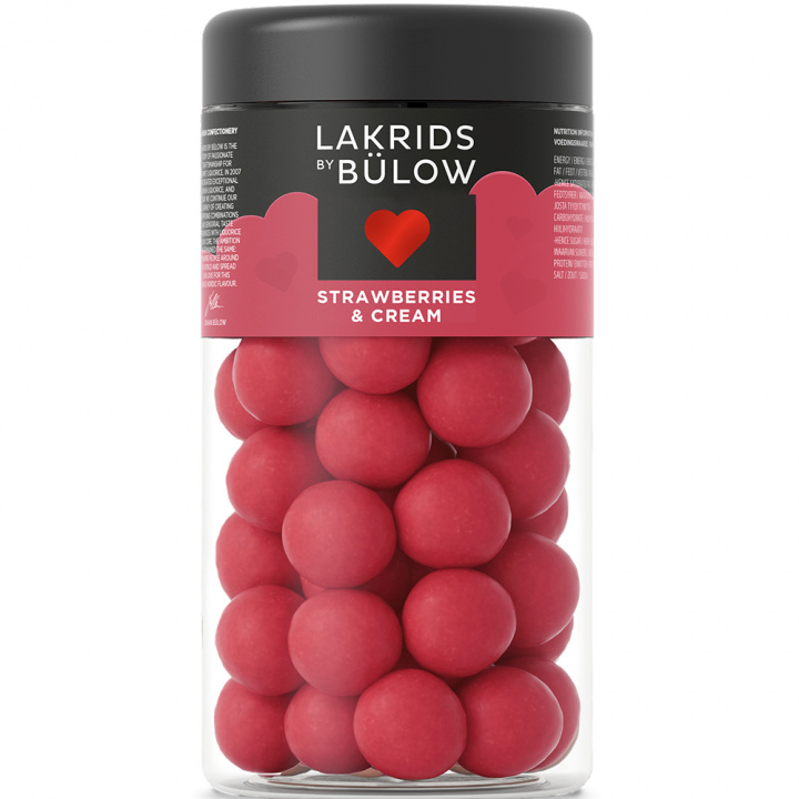 Lakrids Strawberries & Cream, regular i gruppen Inredning / Kök & Dukning / Ätbart hos Sommarboden i Höllviken AB (501354)