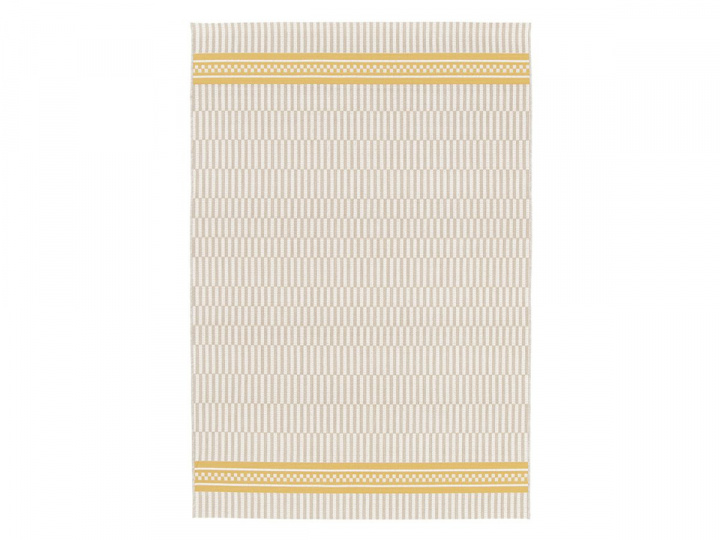 Rory utematta 160x230 cm - mönstrad gul/beige i gruppen Utemöbler / Tillbehör ute / Utomhusmattor hos Sommarboden i Höllviken AB (5016023003)