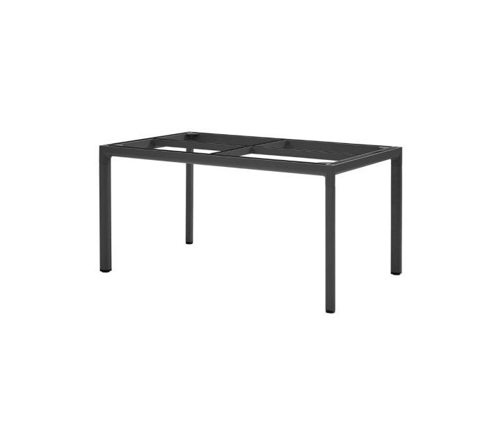Drop matbordsunderrede 150x90 cm - lavagrå i gruppen Utemöbler / Material / Aluminiummöbler / Matbord - Aluminiummöbler hos Sommarboden i Höllviken AB (50403AL)