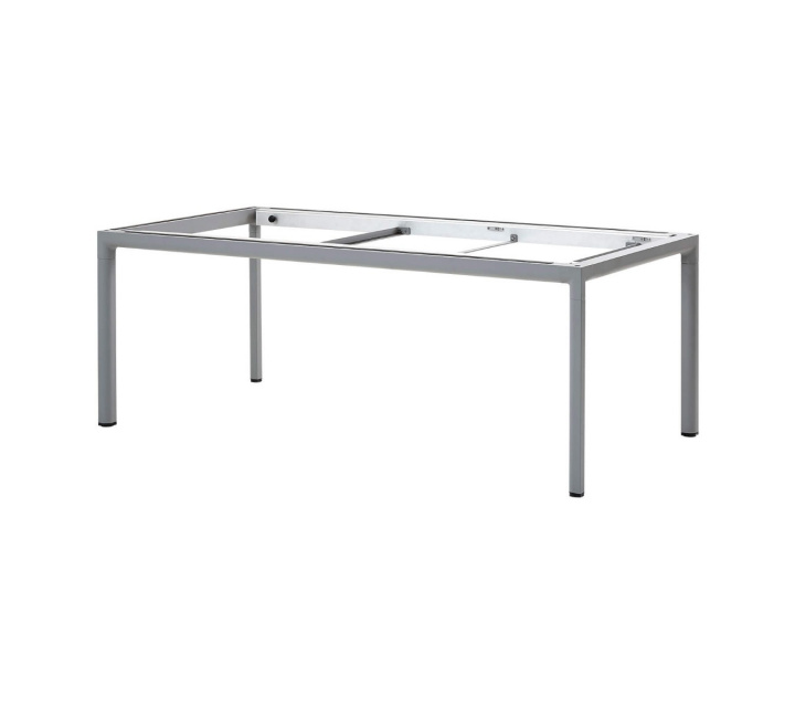 Drop matbordunderrede 200x100 cm - light grey i gruppen Utemöbler / Material / Aluminiummöbler / Bord - Aluminiummöbler hos Sommarboden i Höllviken AB (50406AI)