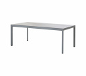 Drop matbordsunderrede 200x100 cm - light grey