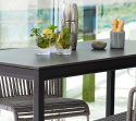 Drop barbordunderrede 150x75 cm - lava grey