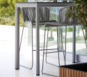 Drop barbordunderrede 150x75 cm - taupe