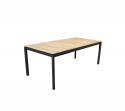 Drop matbordunderrede m/120 cm extension - lava grey