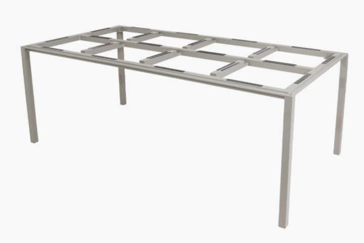 Pure matbordunderrede 200x100 cm - taupe i gruppen Utemöbler / Material / Aluminiummöbler / Matbord - Aluminiummöbler hos Sommarboden i Höllviken AB (5085AT)