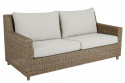 Sandkorn 2,5-sits soffa med dyna - natur/sand