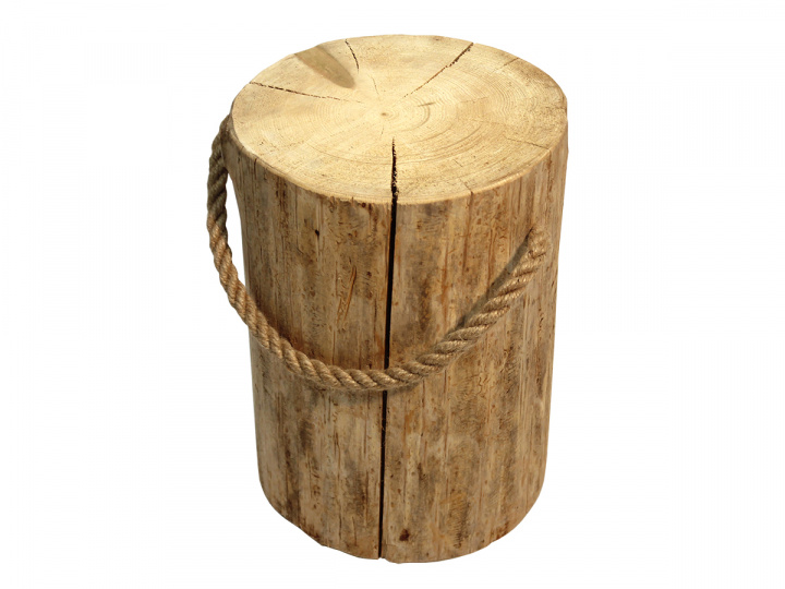 Pölkky stubbe Ø 25-35 cm - natur i gruppen Utemöbler / Stolar & Trädgårdsstolar / Pallar hos Sommarboden i Höllviken AB (5200092119)