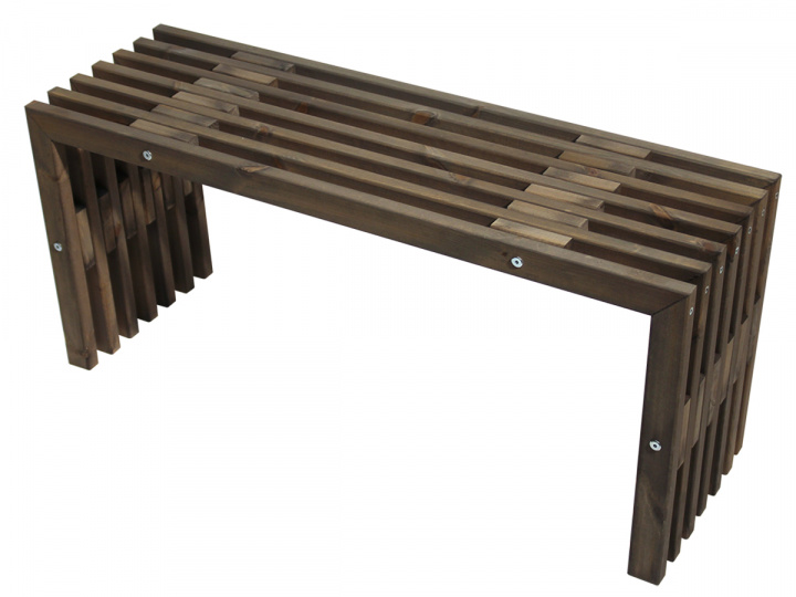 D-bench 100 cm furu oljad - grå i gruppen Utemöbler / Relax / Bänkar & Soffor hos Sommarboden i Höllviken AB (5200093765)