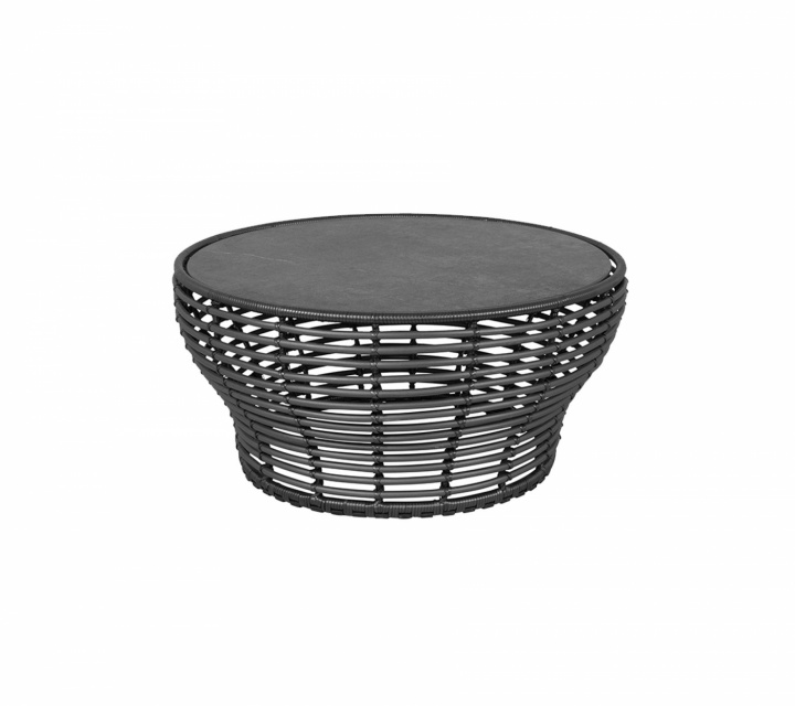 Basket soffbordunderrede stor - graphite i gruppen Utemöbler / Loungemöbler / Loungemoduler / Soffbord & Sidobord - Loungemoduler hos Sommarboden i Höllviken AB (5320200G)