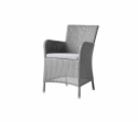 Hampsted stolsdyna - light grey