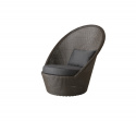 Kingston solstol m/hjul - mocca