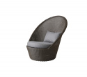 Kingston solstol m/hjul - mocca