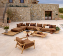 Sticks plattform sittdyna enkel modul - umber brown