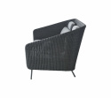 Mega 2-sits soffa - grey ram