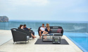 Mega 2-sits soffa SoftTouch - graphite ram