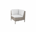 Connect dining lounge dynset hörnmodul - white