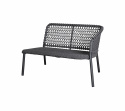 Ocean 2-sits modulsoffa vänster - dark grey