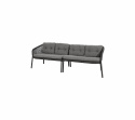 Ocean 2-sits modulsoffa höger - dark grey