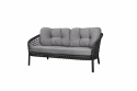 Ocean 2-sits soffa large - dark grey