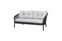 Ocean 2-sits soffa large - dark grey