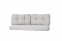 Ocean dynset 2-sits soffa large - white grey