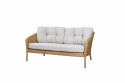 Ocean dynset 2-sits soffa large - light brown