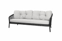 Ocean 3-sits soffa large - dark grey