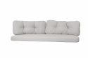 Ocean dynset 3-sits soffa large - white grey