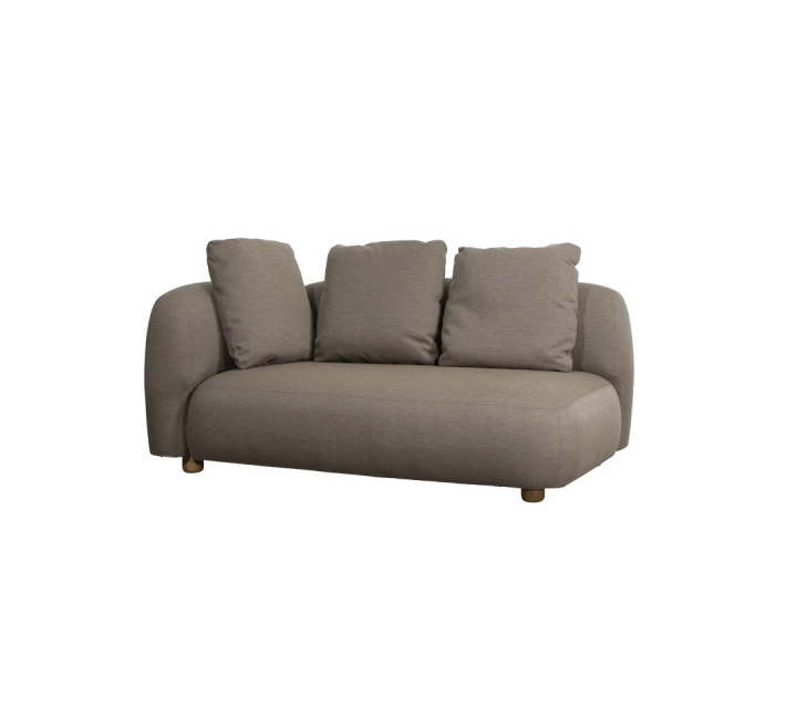 Capture 2-sits modulsoffa höger - flera färger i gruppen Utemöbler / Loungemöbler / Loungemoduler / 2-sits soffor - Loungemoduler hos Sommarboden i Höllviken AB (55402XXXX)