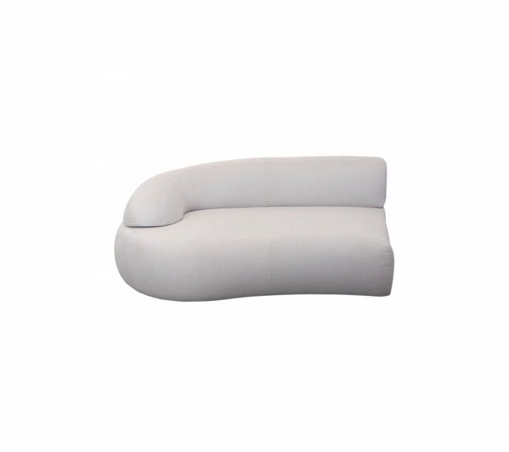 Mellow soffmodul med långt ryggstöd, höger - sand i gruppen Utemöbler / Loungemöbler / Loungemoduler / Avslutsdelar - Loungemoduler hos Sommarboden i Höllviken AB (55453AITSA)