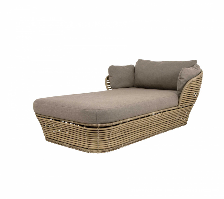 Basket daybed - natural i gruppen Utemöbler / Relax / Solvagnar & Vilsängar hos Sommarboden i Höllviken AB (555000UAITT)