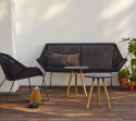 Breeze 2-sits soffa - black