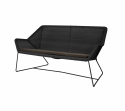 Breeze dyna 2-sits soffa - dark grey