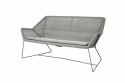 Breeze dyna 2-sits soffa - light grey