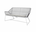 Breeze dyna 2-sits soffa - light grey