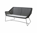 Breeze dyna 2-sits soffa - white