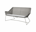 Breeze dyna 2-sits soffa - white